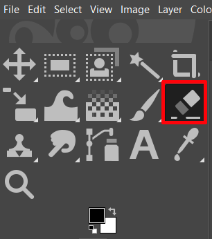 gimp eraser icon